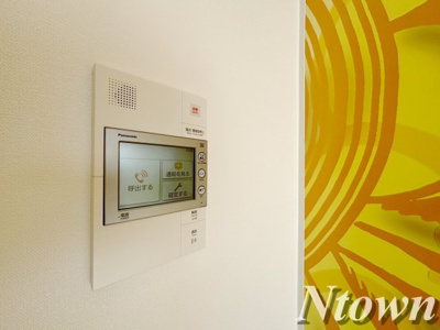 【セキュリティ】 | メイクスアート太閤通 | モニター付きインターホンです