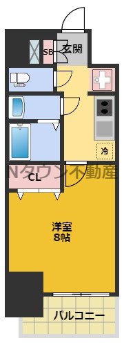 【間取り】 | メイクスアート太閤通 | 間取りです