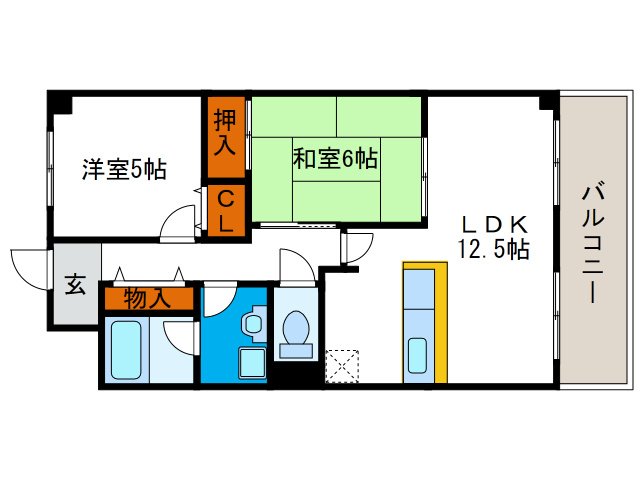 プロニティ江川の間取り