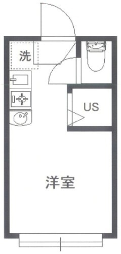 シェスタチャペルの間取り|間取りです。