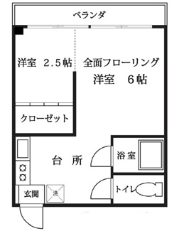 【間取り】 | 恵比寿ハイツ