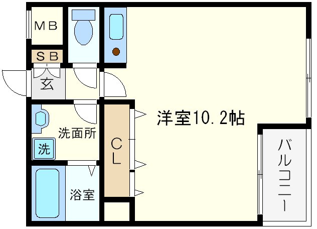 キャピトル新町南公園の間取り