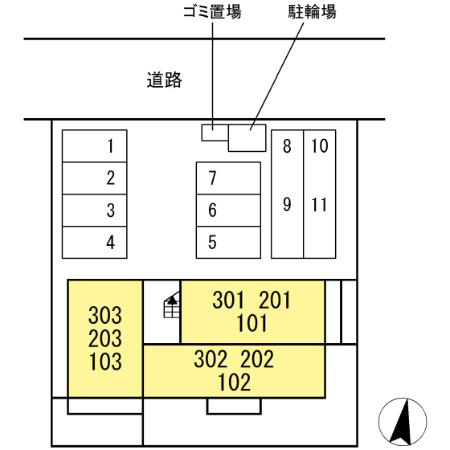 【区画図】