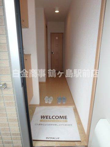 グレイスコートの玄関