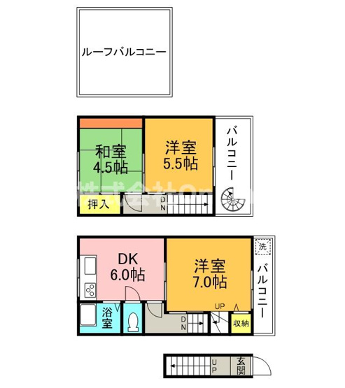 【間取り】 | 松の木ハウス