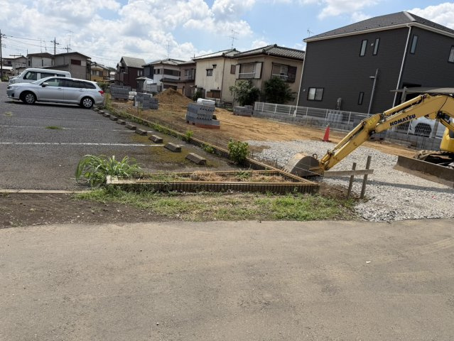 野田市古布内01期　新築戸建　1号棟の駐車場|2台分可能な駐車スペース(^^)/車種により異なる場合がございます。