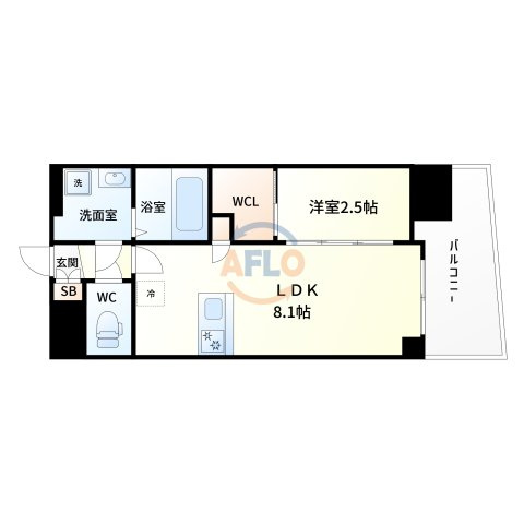 セレニテ新大阪ミラク弐番館の間取り|セレニテ新大阪ミラク弐番館　間取り