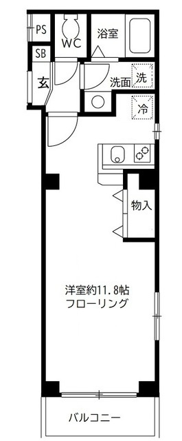 ラ・フォート東日暮里の間取り|間取りです。