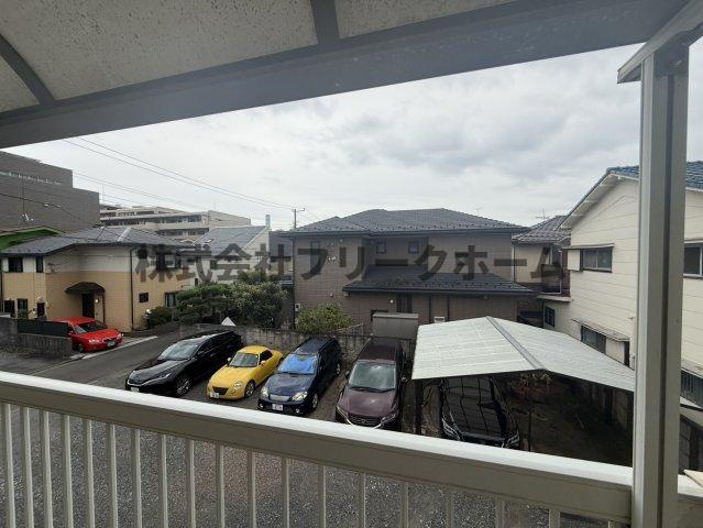 三鷹市上連雀８丁目のアパートの展望