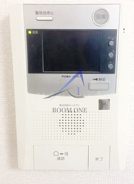 プレール・ドゥーク上池袋のセキュリティ|モニター付きインターホンです。