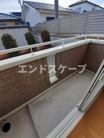 ジェントリーⅡのバルコニー|高崎、前橋のお部屋探しはエンドスケープまで！お客様の理想お聞かせ下さい♪