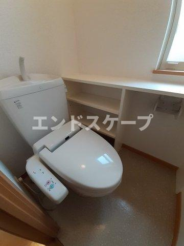 ジェントリーⅡのトイレ|高崎、前橋のお部屋探しはエンドスケープまで！お客様の理想お聞かせ下さい♪