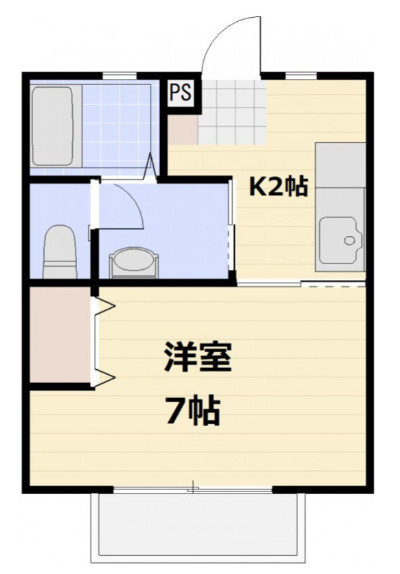 エーデルハイムBの間取り