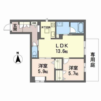 【間取り】 | シャーメゾン金岡公園