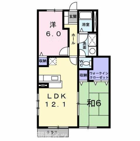 【間取り】 | ブリーズ２１　Ⅱ