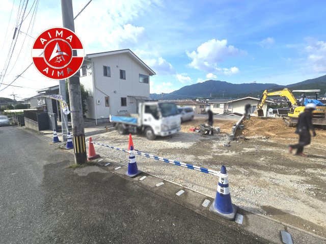 糟屋郡宇美町障子岳南1丁目第1-3棟（1号棟）の外観|デザイン性のある外観です。