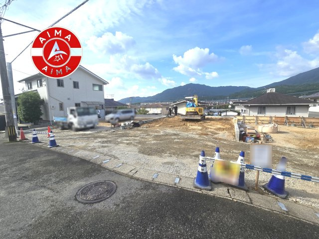 糟屋郡宇美町障子岳南1丁目第1-3棟（2号棟）の外観|デザイン性のある外観です。