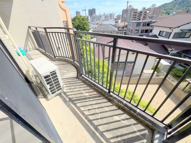 メゾン鳥居坂のバルコニー