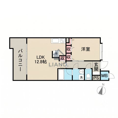 キルンズ博多駅南　東住吉小学校区の間取り|キルンズ博多駅南