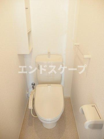 Ｔｉｎｙ　ｈｏｍｅ－Ⅱのトイレ|高崎、前橋のお部屋探しはエンドスケープまで！お客様の理想お聞かせ下さい♪