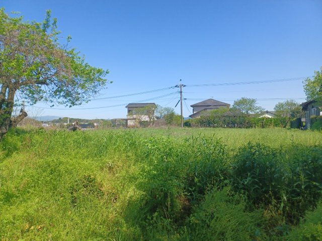 熊本市南区城南町塚原の売地の外観