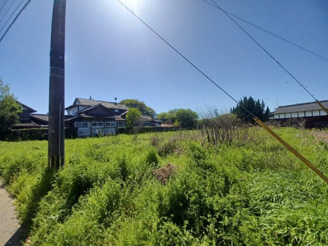 熊本市南区城南町塚原の売地の外観