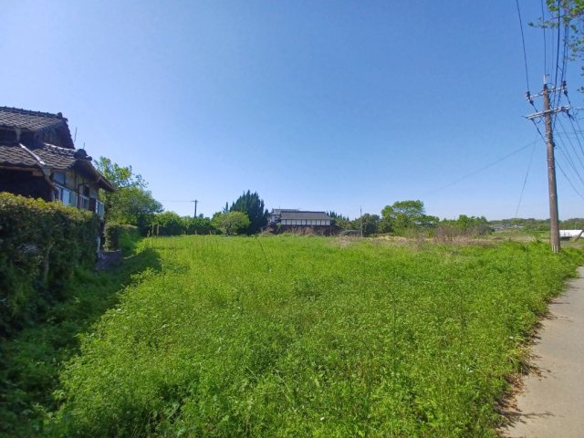 熊本市南区城南町塚原の売地の外観