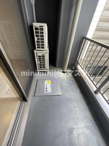 エグゼ大阪城南のバルコニー