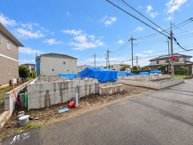 三郷市　花和田　新築戸建　全2棟の外観|外観です