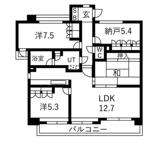 【間取り】 | サーパス桜