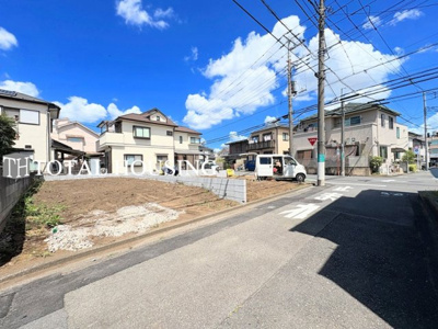 【前面道路含む現地写真】 | 府中市西府町1丁目　新築戸建　全3棟