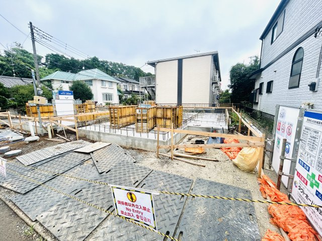 グラファーレ成田市並木町3期の外観|8月30日撮影