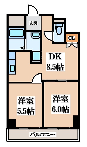 【間取り】 | 今西マンション