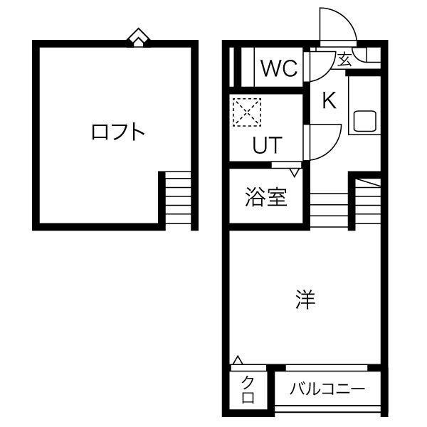 中村ミッドタワー31Fの間取り