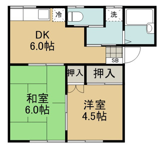 【間取り】 | 星野コーポ