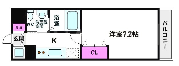 セイワパレス玉造の間取り|セイワパレス玉造　間取り