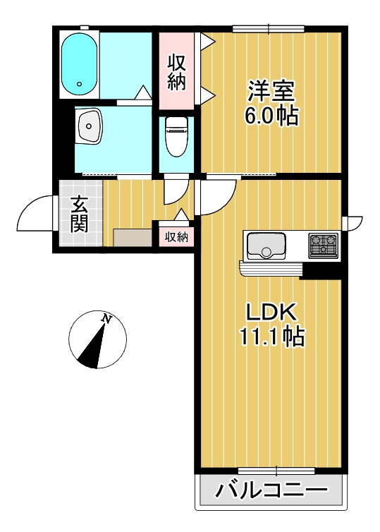 CANNA Sの間取り