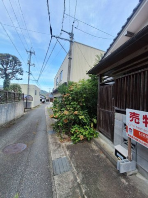 【前面道路含む現地写真】 | 鳥取市大杙土地