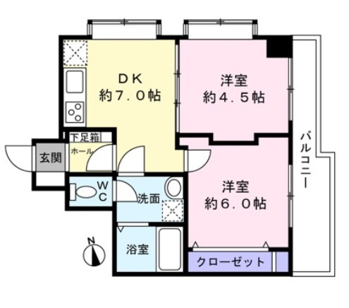 ライオンズマンション西早稲田の間取り|間取り図

現地ご見学希望・資料請求などお気軽にお問い合わせ下さい！
03-5990-5201