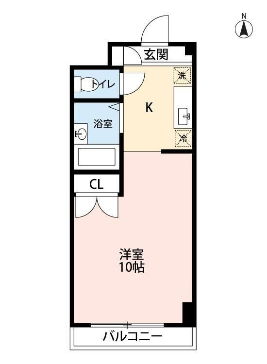 ネクサス実籾の間取り|反転です
