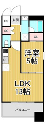 プレジオ西宮今津の間取り