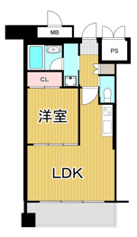 プレジオ西宮今津の間取り