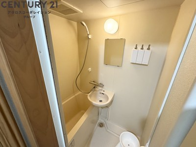 シンプルで使いやすい浴室です！