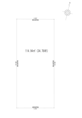 【区画図】 | 葵区瀬名3期　新築戸建　全1棟