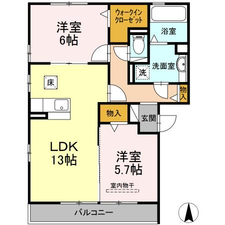 メープルハウスの間取り