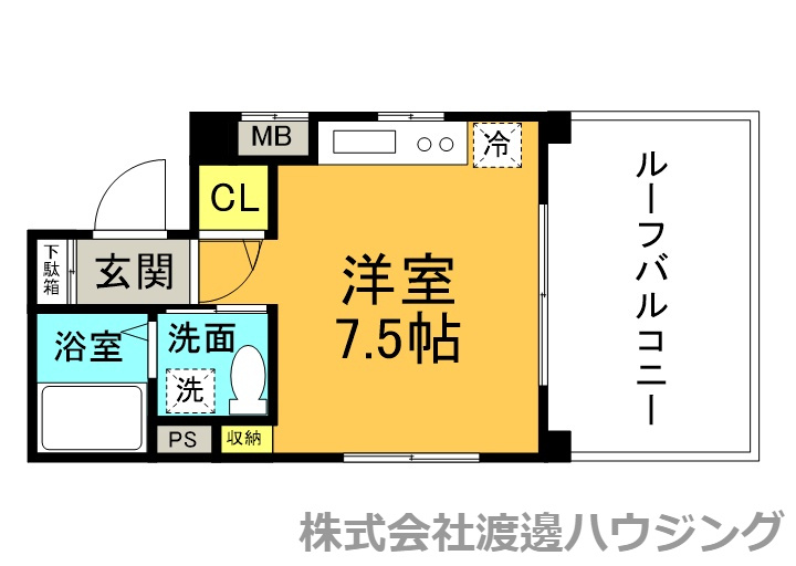 ストリーム江坂の間取り