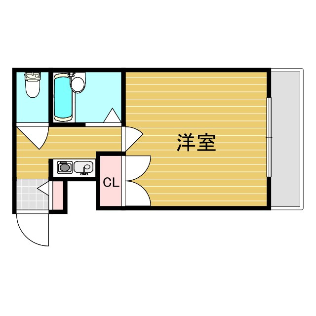 ベルヴィコートの間取り