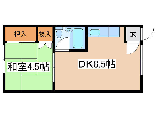 コーポ８８の間取り