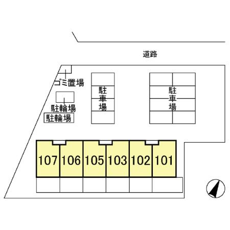 シャンドフルールの区画図