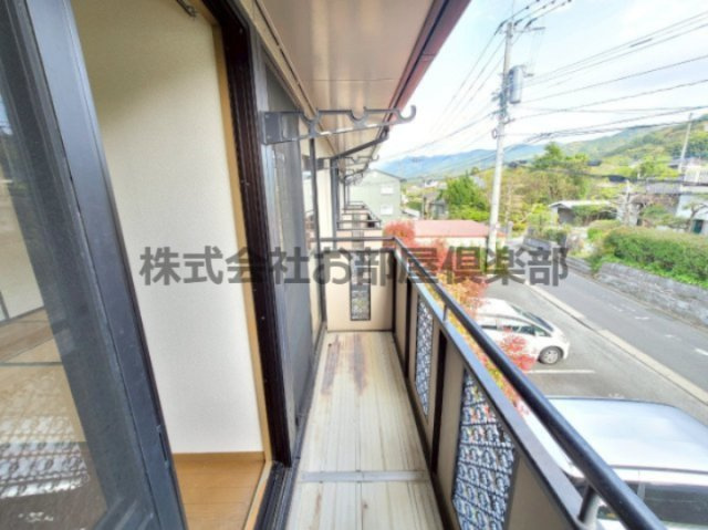 アフローテ山川のバルコニー|広々としたバルコニーです